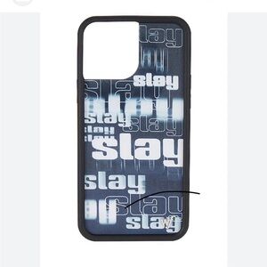 Wildflower - Slay Mama iPhone 13 Pro Max Case in Black and White